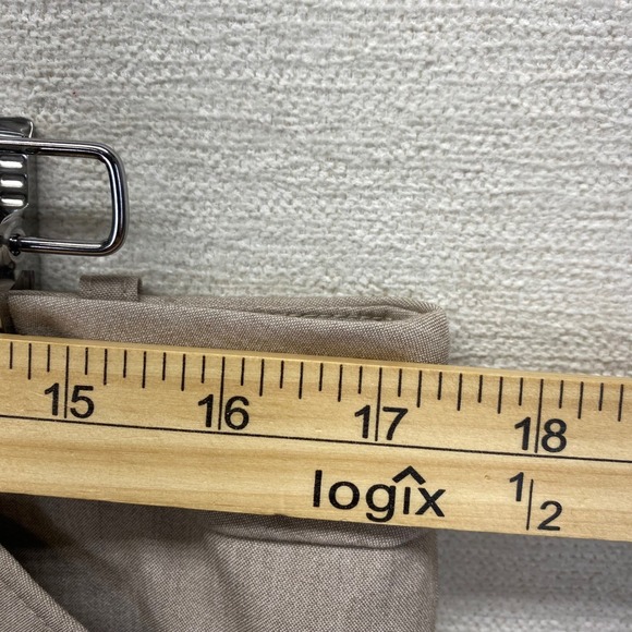 Worthington Petite Modern Fit Women's Tan Straight Leg Dress Pants 14P Stretch - Picture 6 of 13